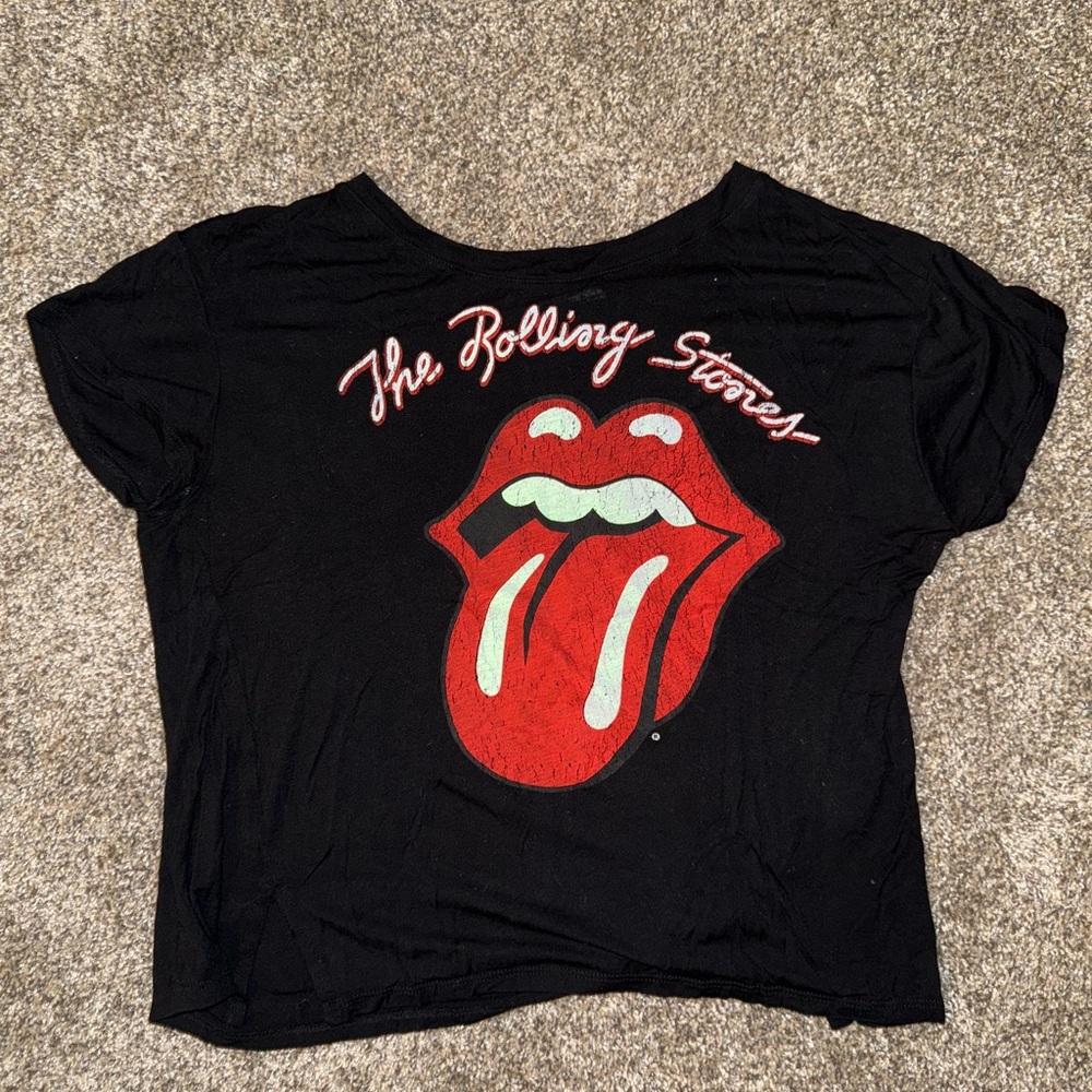 Rolling Stones Black Tee